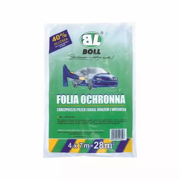 BOLL FOLIA OCHRONNA MALARSKA 4M X 7M 28M2 