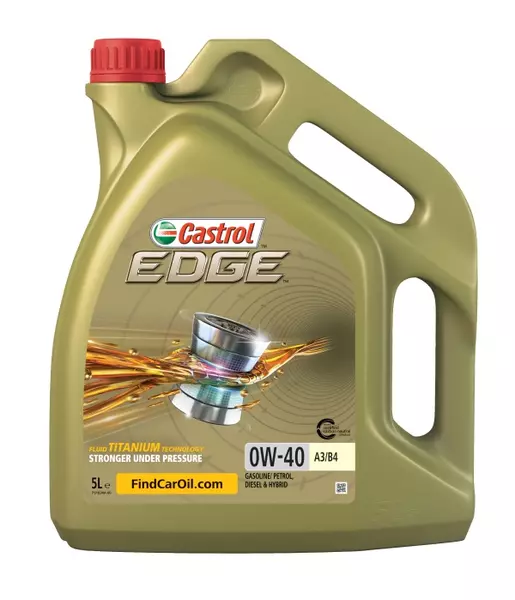 CASTROL EDGE 0W40 A3/B4 TITANIUM FST API SN 4L 