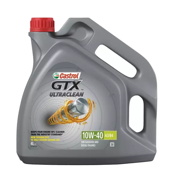 CASTROL GTX 10W40 4L+FILTR OLEJU OP641 