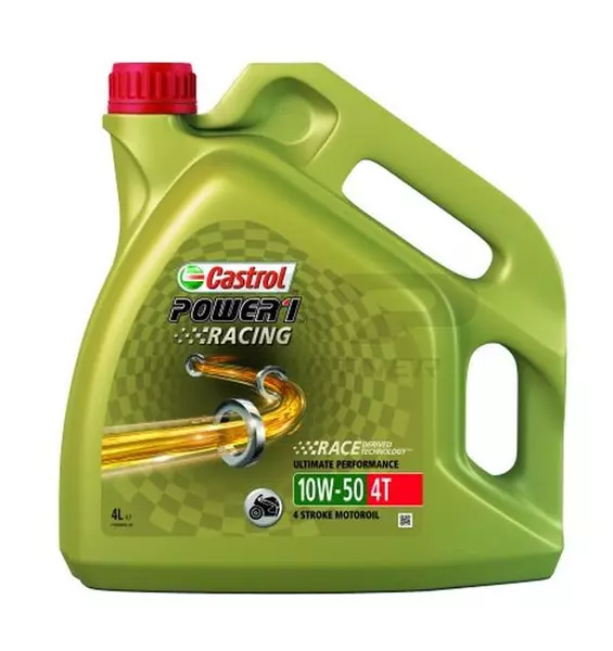 CASTROL POWER 1 RACING 4T 10W50 SL JASO MA2 4L 