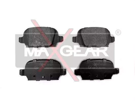 MAXGEAR KLOCKI HAMULCOWE 19-0451