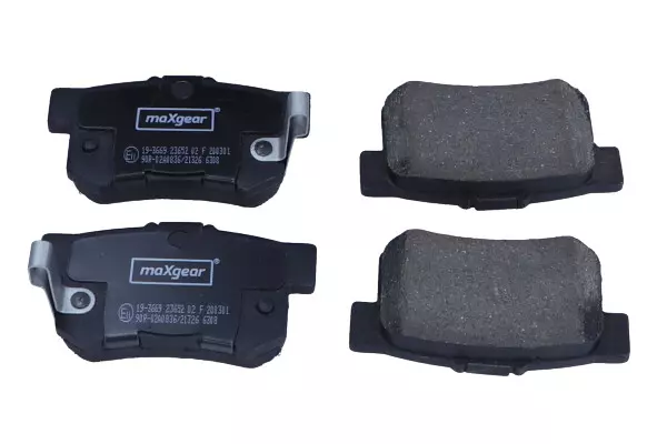 MAXGEAR KLOCKI HAMULCOWE 19-3669