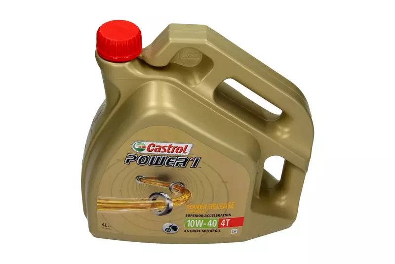 CASTROL POWER 1 10W40 4T API SJ JASO MA2 4L 