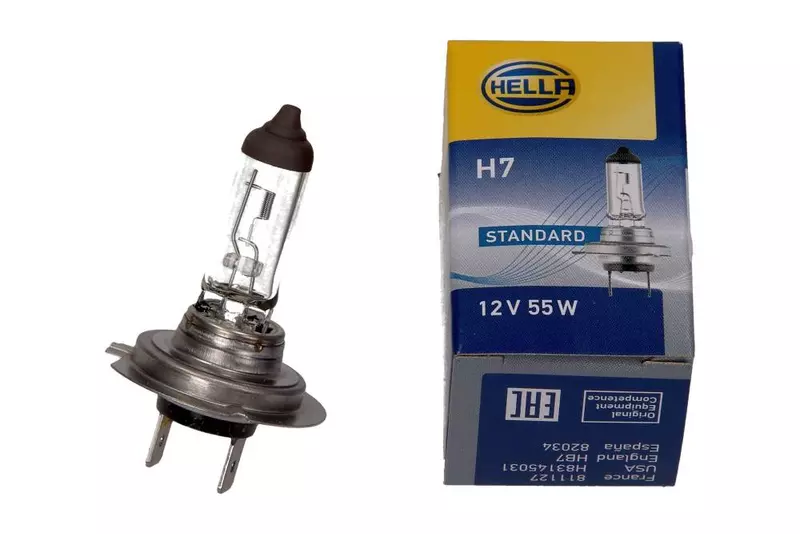 HELLA ŻARÓWKA H7 12V 55W PX26D HALOGEN 