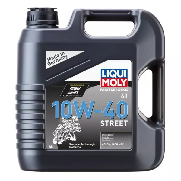 LIQUI MOLY MOTORBIKE 4T 10W40 STREET 1243 4L 