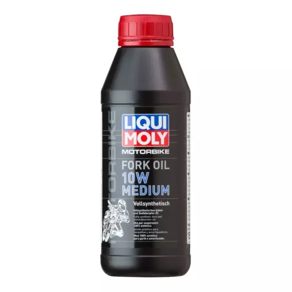 LIQUI MOLY MOTORBIKE FORK OIL 10W MEDIUM 500ML 