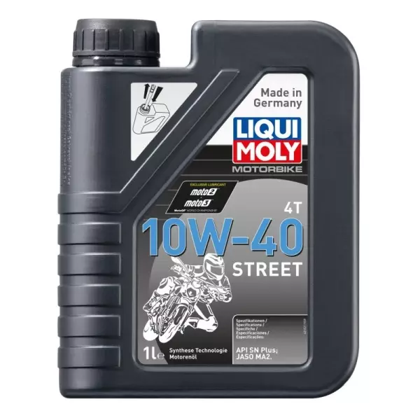 LIQUI MOLY MOTORBIKE 4T 10W40 STREET 1521 1L 