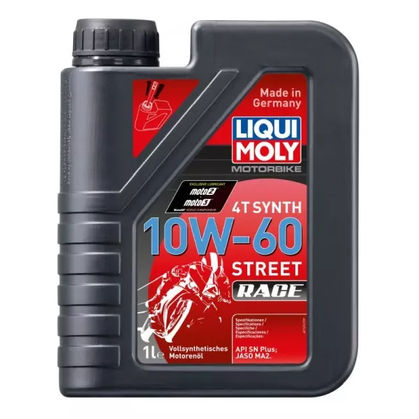 LIQUI MOLY MOTORBIKE 4T SYNTH 10W60 RACE 1525 1L 