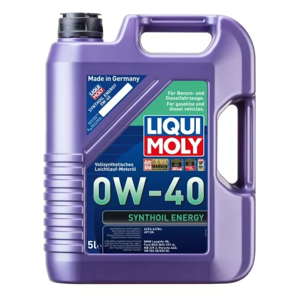 LIQUI MOLY SYNTHOIL ENERGY 0W40 A3/B4 7L 