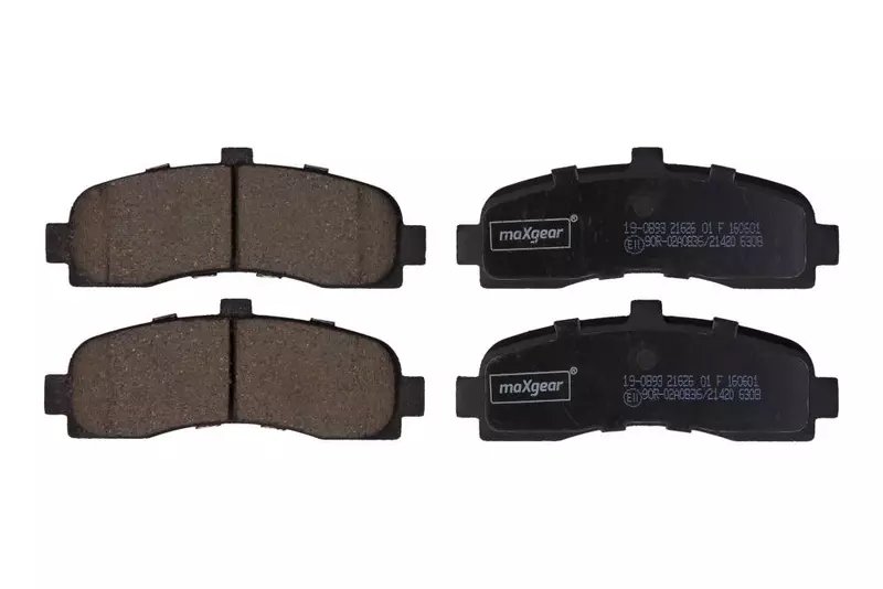 MAXGEAR KLOCKI HAMULCOWE PRZÓD NISSAN MICRA K11