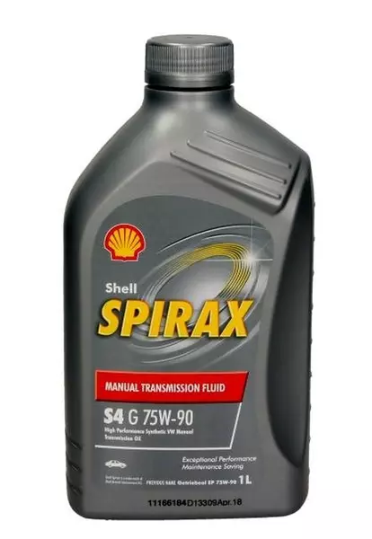 SHELL SPIRAX S4 G 75W-90 GL-4 VW TL 501.50 1L 