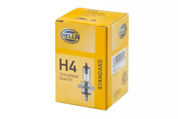 HELLA ŻARÓWKA H4 12V 60/55W P43T-38 HALOGEN