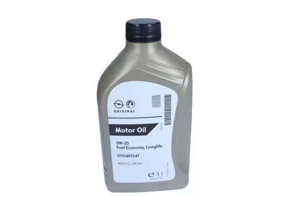 OE OPEL FUEL ECONOMY LONGLIFE 0W20 C5 API SN+ 1L 