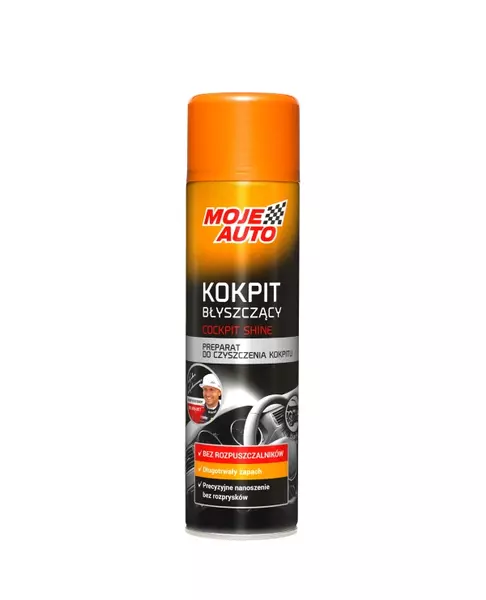 MOJE AUTO DO KOKPITU BŁYSZCZĄCY BLACK 500ML 