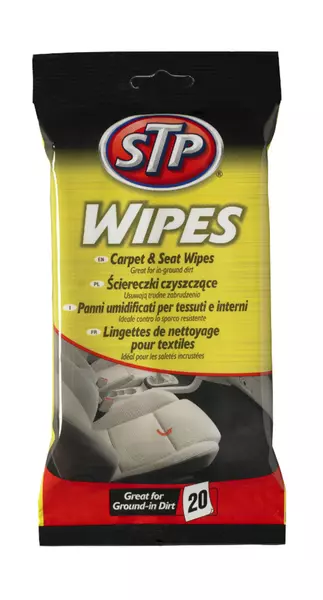 STP WIPES ŚCIERECZKI DO TAPICERKI 20 SZTUK