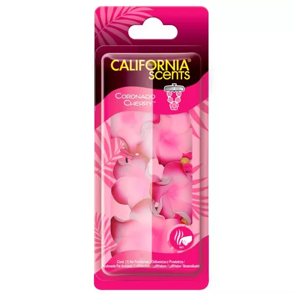 CALIFORNIA SCENTS ZAWIESZKA ZAPACHOWA LEI KWIATY CORONADO CHERRY 