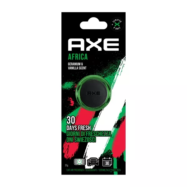 AXE MINI VENT AIR FRESHENER ZAPACH SAMOCHODOWY AFRICA 