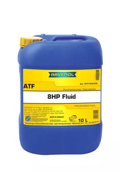 RAVENOL ATF 8 HP FLUID ZF 6HP 8HP BMW VW AUDI 10L 