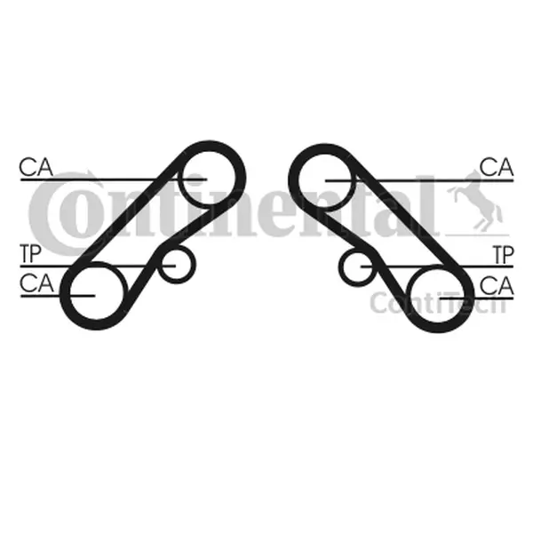 CONTINENTAL PASEK ROZRZĄDU CT1074 