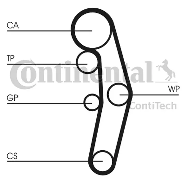 CONTI ROZRZĄD AUDI A3 A4 B6 A6 C5 1.9 TDI 