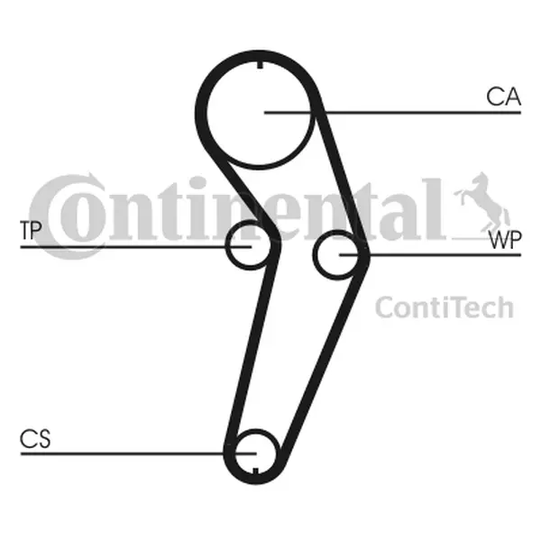 CONTI ROZRZĄD + POMPA RENAULT MEGANE I CLIO II 1.6 