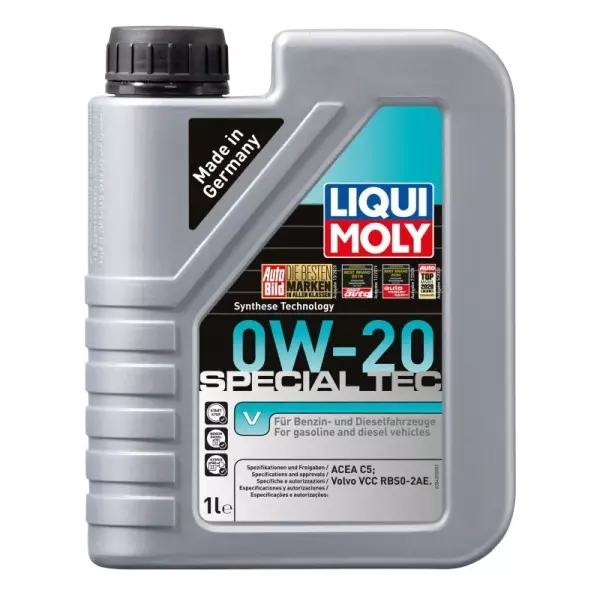 LIQUI MOLY SPECIAL TEC V 0W20 C5 VCC RBS0-2AE 1L 