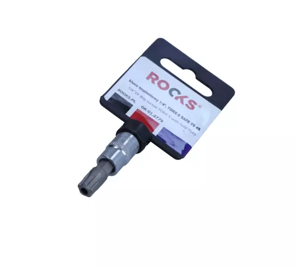 KLUCZ TRZPIENIOWY 1/4", TORX-5 SAFE TS 45