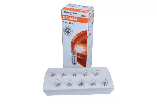 OSRAM ORIGINAL ŻARÓWKA H6W 12V 6W BAX9S 