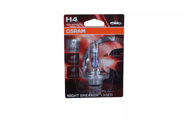 OSRAM NIGHT BREAKER LASER +150% H4 12V BLISTER 