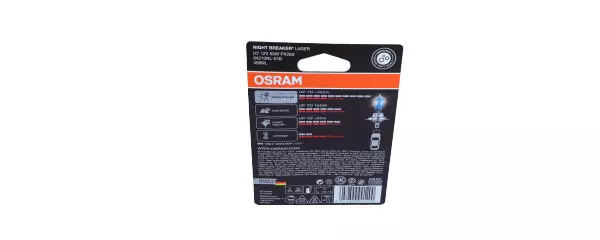 OSRAM NIGHT BREAKER LASER +150% H7 12V BLISTER 