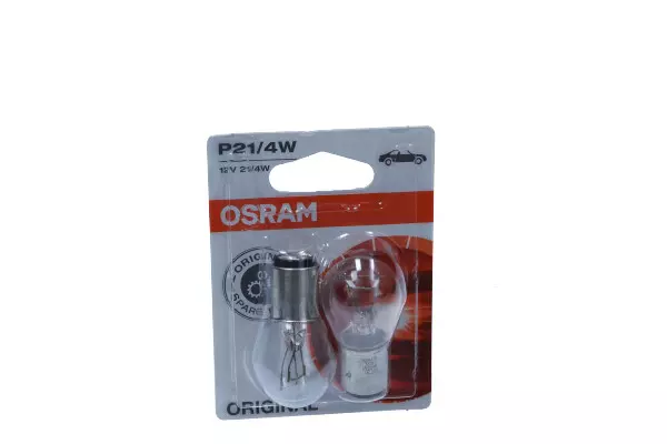 OSRAM ORIGINAL ŻARÓWKI P21/4W 12V BAZ15D DUO 