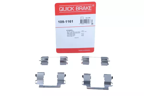 QUICK BRAKE ZESTAW MONTAŻOWY KLOCKÓW 109-1161 