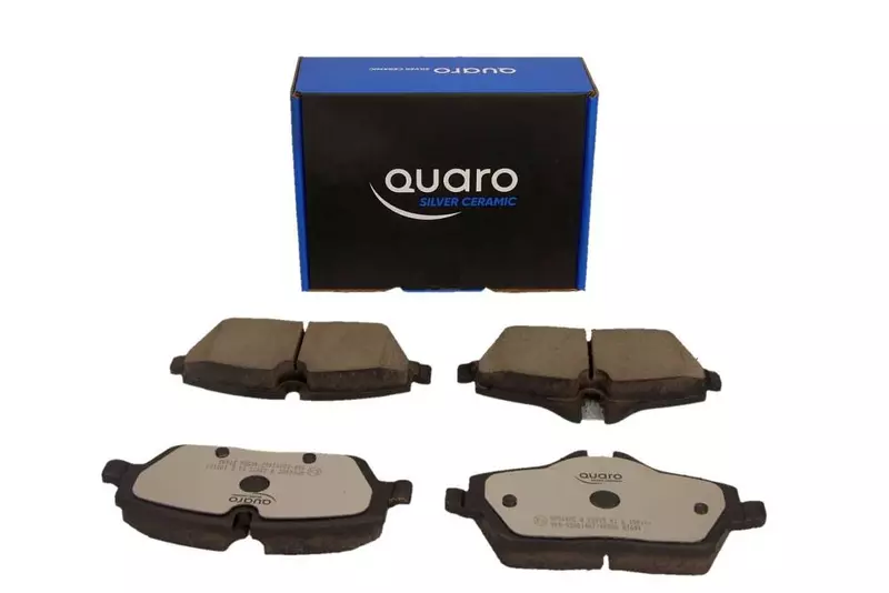 QUARO SILVER CERAMIC KLOCKI HAMULCOWE QP0640C 