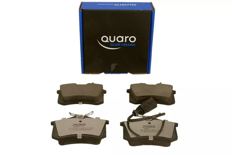 QUARO SILVER CERAMIC KLOCKI HAMULCOWE QP9596C 