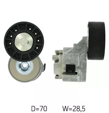 SKF ROLKA NAPINACZA PASKA WIELOROWKOWEGO  VKMCV 52012 