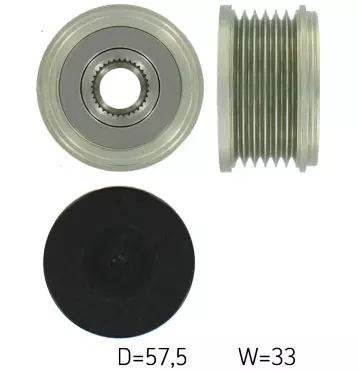 SKF SPRZĘGŁO ALTERNATORA VKM 03306