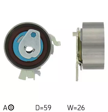 SKF ROLKA PASKA ROZRZĄDU VKM 15140