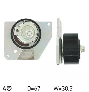 SKF ROLKA PASKA ROZRZĄDU VKM 16008 