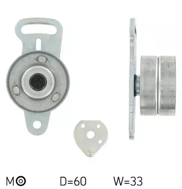 SKF ROLKA PASKA ROZRZĄDU VKM 16212 