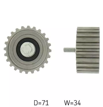 SKF ROLKA PASKA ROZRZĄDU VKM 22390