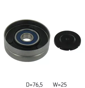 SKF ROLKA PROWADZĄCA PASKA VKM 31039 