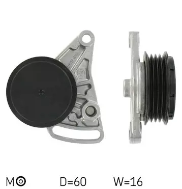 SKF ROLKA PROWADZĄCA PASKA VKM 31059