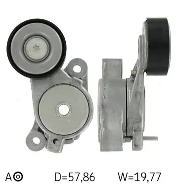 SKF NAPINACZ PASKA OSPRZĘTU VKM 31125