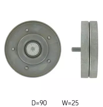 SKF ROLKA PROWADZĄCA PASKA VKM 31315 