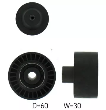 SKF ROLKA PROWADZĄCA PASKA VKM 33044 