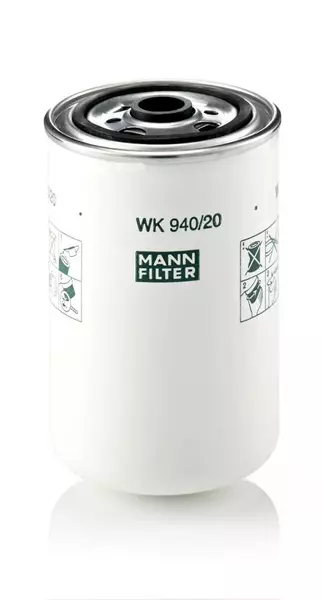 MANN-FILTER FILTR PALIWA WK 940/20 