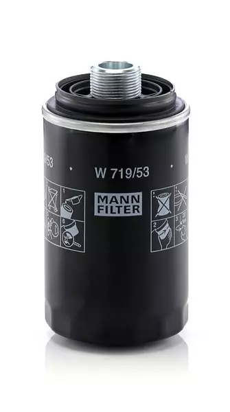 MANN FILTR OLEJU MULTIVAN V (7HM, 7HN, 7HF, 7EF, 7EM, 7EN)