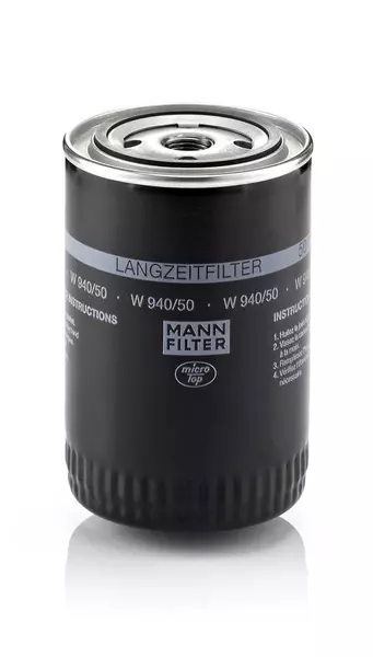 MANN-FILTER FILTR OLEJU  W 940/50 