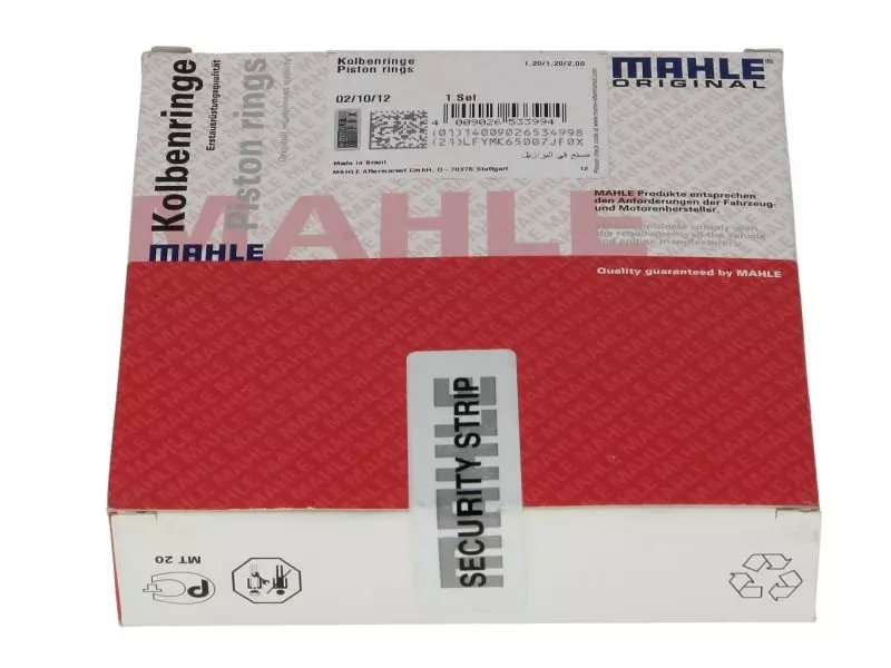 MAHLE PIERŚCIENIE TŁOKOWE  012 18 N3