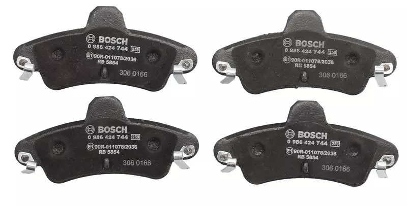 BOSCH KLOCKI HAMULCOWE TYŁ 0 986 424 744